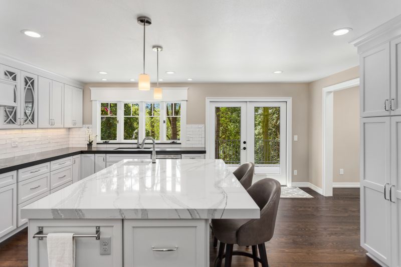 Updated Kitchen with Stone Countertops